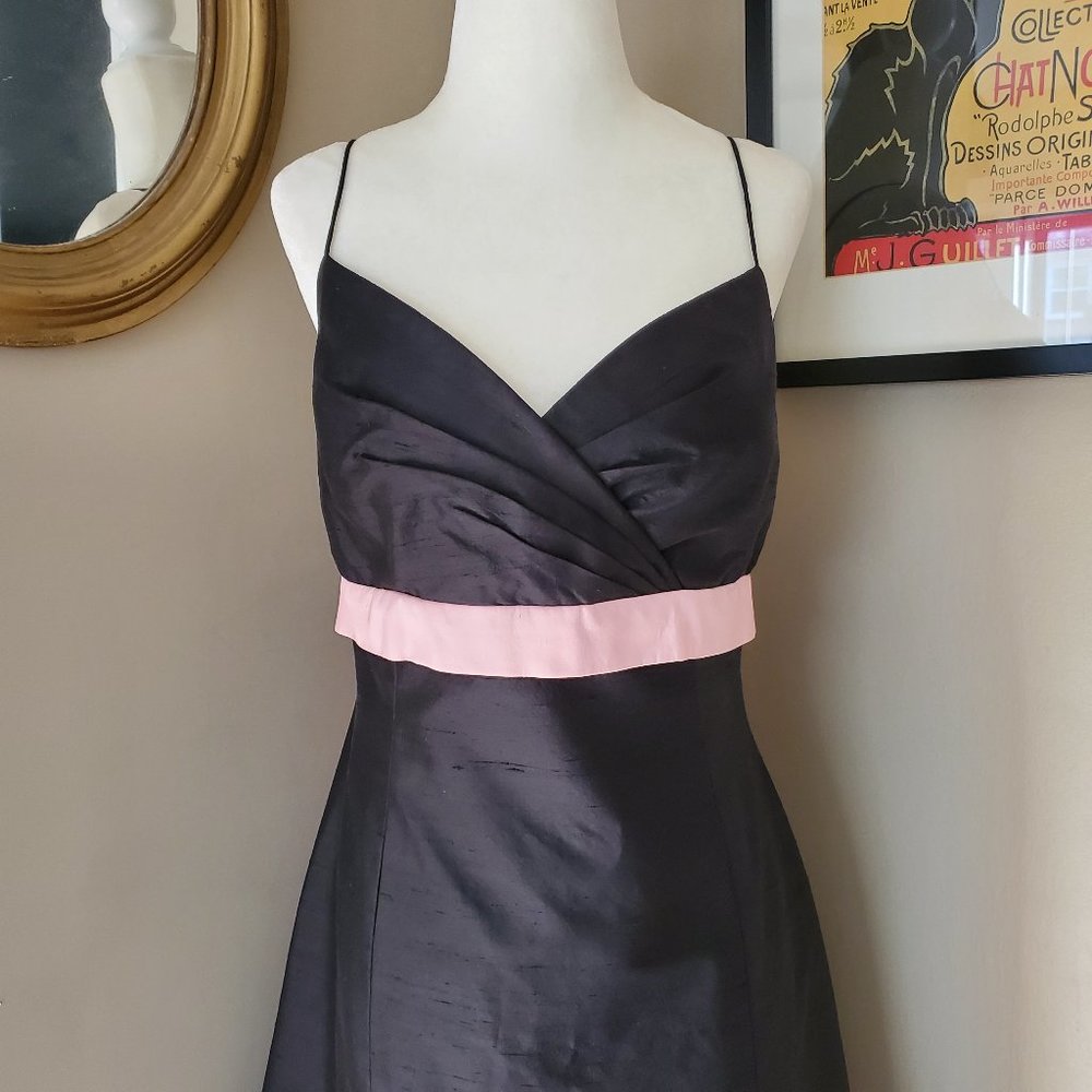 Jenny Yoo Collection Black Formal Dress Sz 10 EUC - Picture 8 of 16